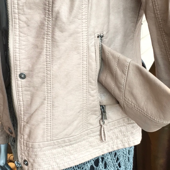 Jessica Simpson Faux Leather Jacket
Very Soft & Pretty in a Sandy Pink. - Picture 6 of 16